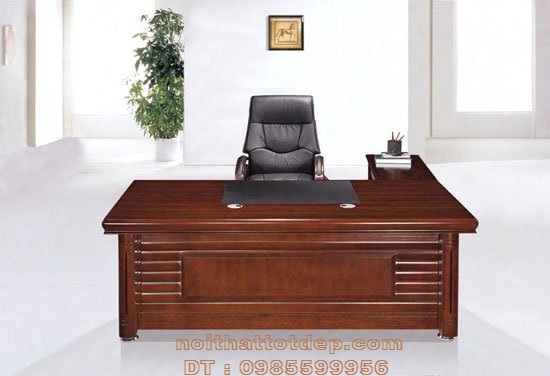 bàn làm việc đẹp-gỗ veneer